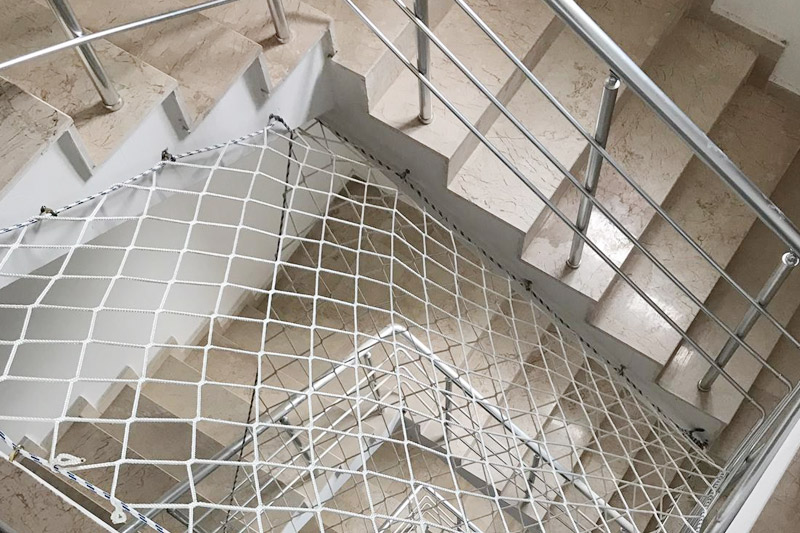 Merdiven Boşluğu Güvenlik Filesi